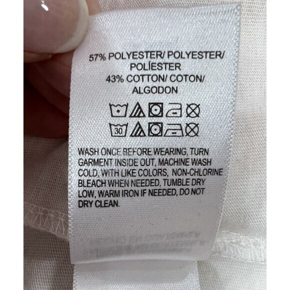 Lucky Brand Women Pink Camo Size Small Lightweight Tee 3/4 Sleeve - Picture 7 of 7